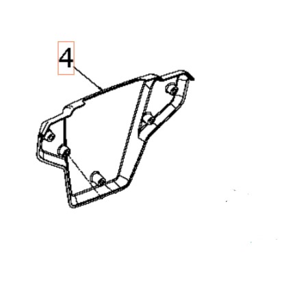 Bracket Rotator Front i gruppen  hos GPLSHOP (5897542-01)