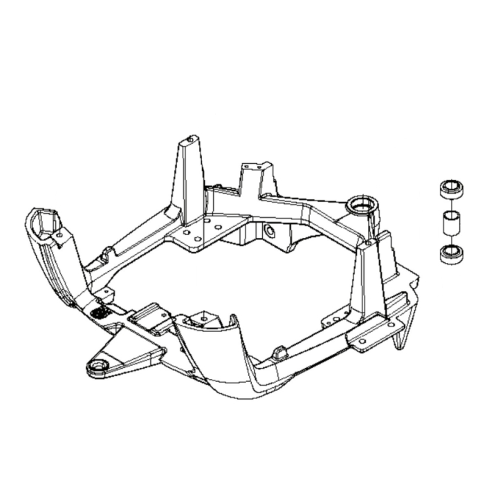 Frame Assy Rear Chassis Black i gruppen  hos GPLSHOP (5902682-02)