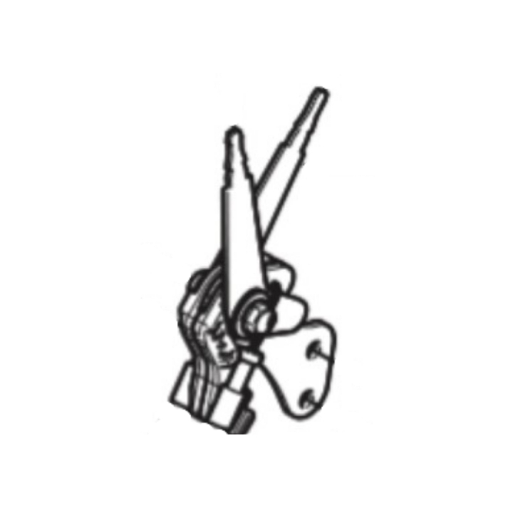 Throttle Control With Choke A i gruppen Reservdelar Husqvarna Rider 418 TSX AWD hos GPLSHOP (5904311-01)