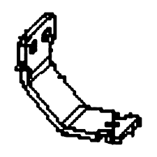 Bracket Track Guide Black Zinc i gruppen  hos GPLSHOP (5905542-02)