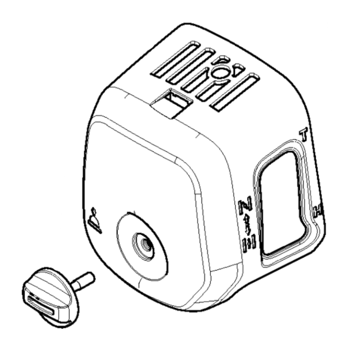 Luftfilterkåpa Komplett i gruppen  hos GPLSHOP (5909323-01)