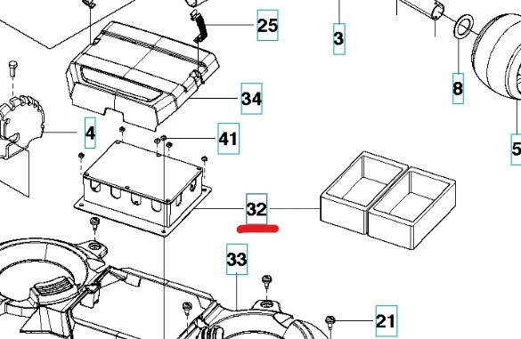 MOTORKONTROLL ENHET, KLIPPDECK i gruppen  hos GPLSHOP (5914572-01)