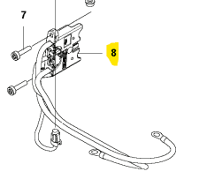 Wiring Assy Power Brushcutter i gruppen  hos GPLSHOP (5930839-01)