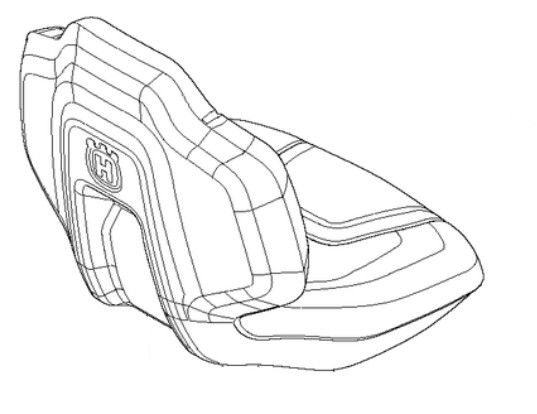 Husqvarna, Hög Rygg i gruppen Produktkyrkogård hos GPLSHOP (5931894-01)