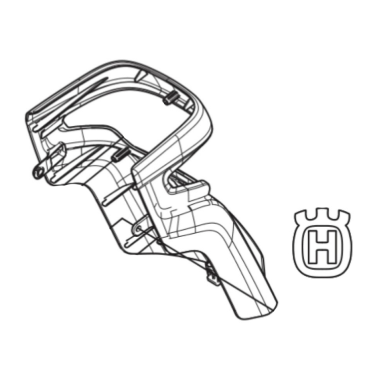 Däck Assy Front Inkl, Dekal i gruppen Spare parts Husqvarna Rider 420 TSX AWD hos GPLSHOP (5940318-01)
