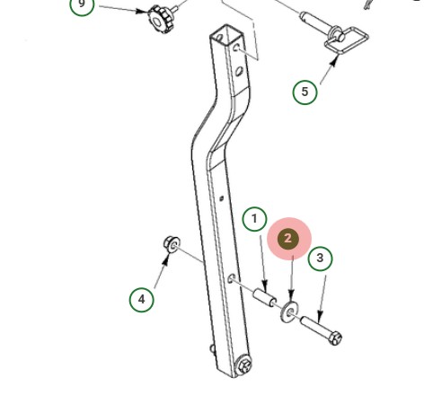 WASHER PLAIN .688X1.75X.138 ST i gruppen hos GPLSHOP (5949464-01)