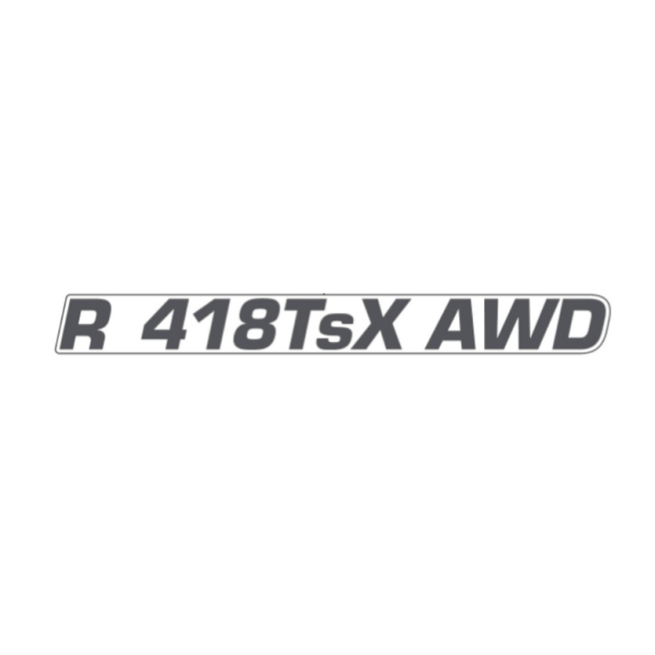 DECAL ENGINE HOOD R 418TSX AWD i gruppen Reservdelar Husqvarna Rider 418 TSX AWD hos GPLSHOP (5949895-03)