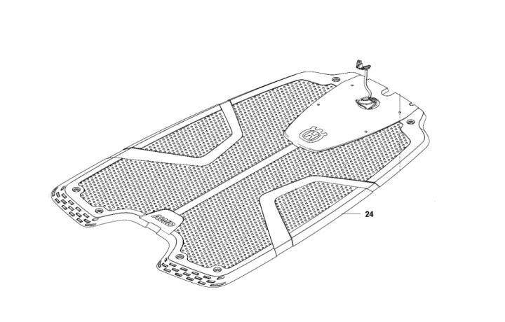 Laddplatta 435X AWD i gruppen Reservdelar Robotgräsklippare / Reservdelar Husqvarna Automower® 435X AWD / Automower 435X AWD - 2023 hos GPLSHOP (5952836-01)