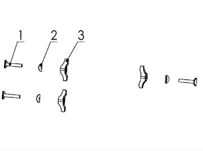HANDLE WING NUTS i gruppen  hos GPLSHOP (5960137-01)