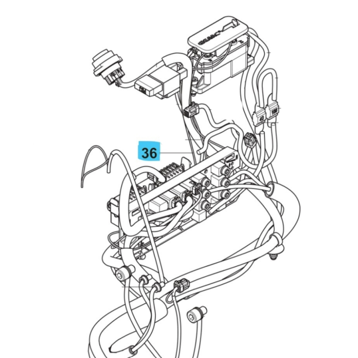 Wiring Assy Power Supply W122 i gruppen  hos GPLSHOP (5960280-08)