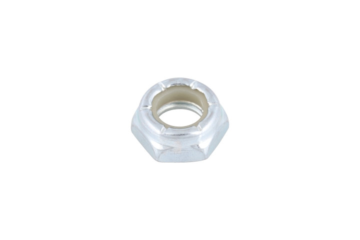 Nut prevailing torque hexagon nut w nonmet i 3/8-16 x .564 in jam nyloc clear zinc i gruppen hos GPLSHOP (5962308-01)
