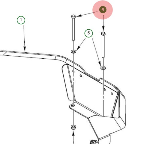 BOLT EXTERNAL HEXAGON HEAD 5/1  i gruppen  hos GPLSHOP (5964355-01)