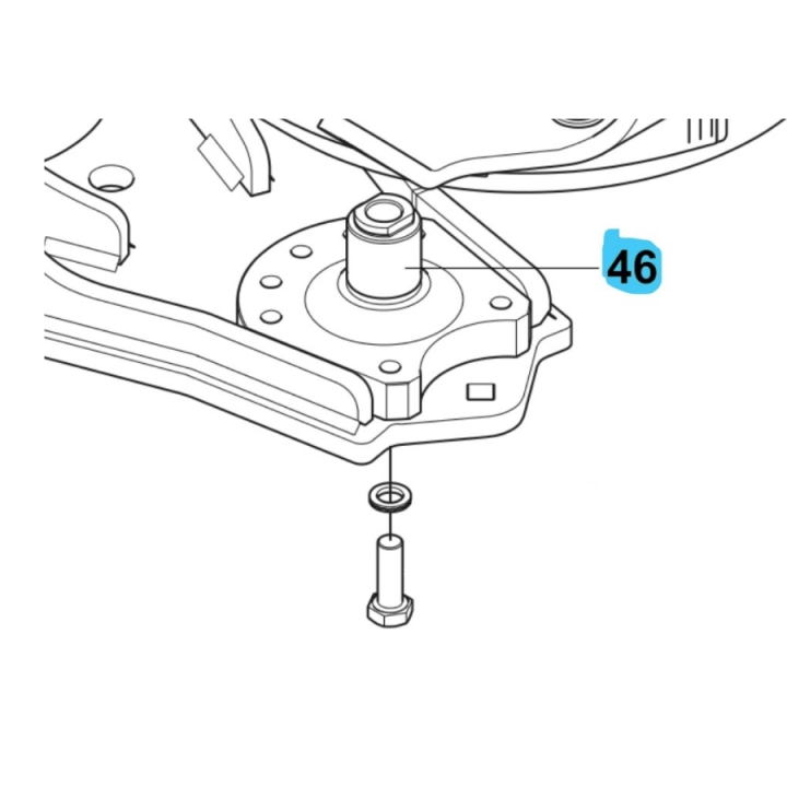 Shaft Pivot Lower Ã 30 i gruppen  hos GPLSHOP (5966630-01)