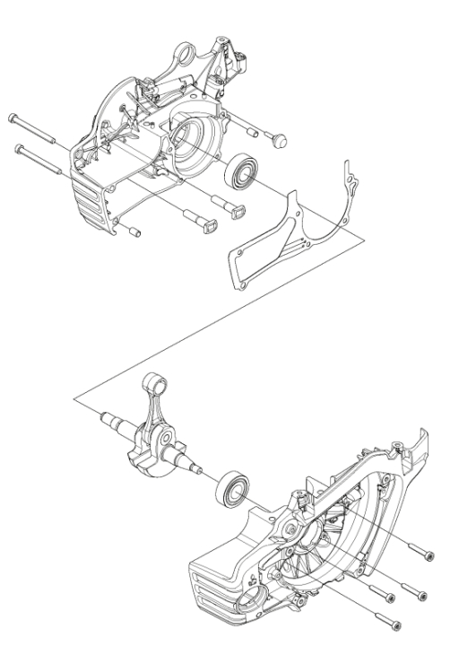 Short Block 90Cc Metallic Grey 5970109-01 i gruppen  hos GPLSHOP (5970109-01)