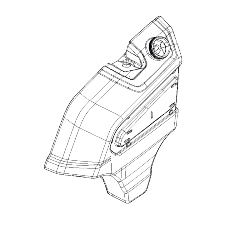 Fuel Tank P500 Hybrid / P525D i gruppen  hos GPLSHOP (5970735-01)