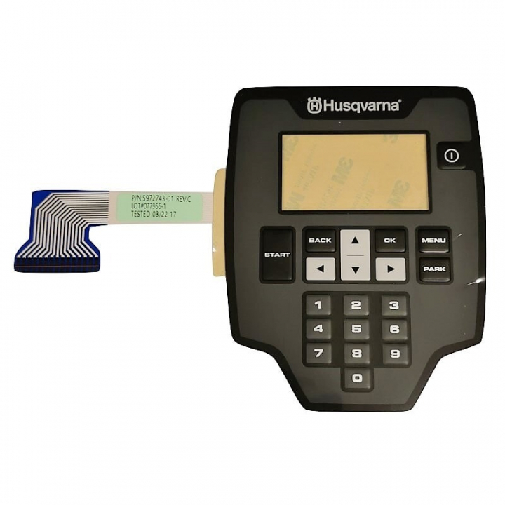 Tangentbord Automower  i gruppen Reservdelar Robotgräsklippare / Reservdelar Husqvarna Automower® 305 - 2020 / Automower 305 - 2025 hos GPLSHOP (5972743-01)