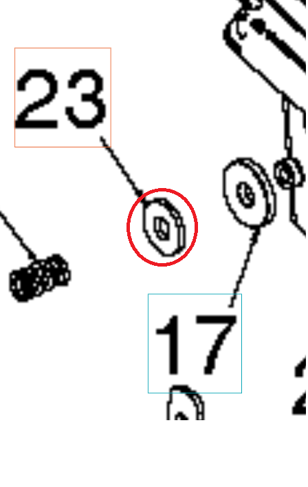 Washer Washer 13/32 X 1 X 7/64 i gruppen  hos GPLSHOP (5973674-01)