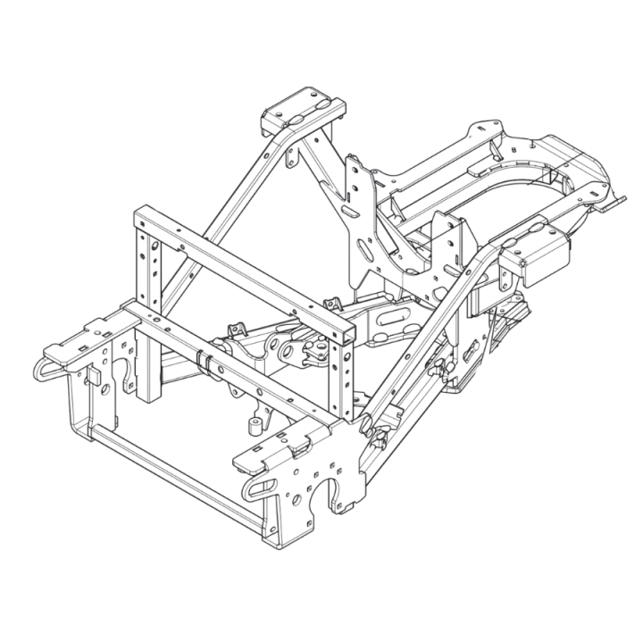 Frame Assy P520D / P525D Gray i gruppen  hos GPLSHOP (5977075-02)