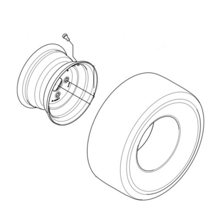 Wheel Assy 20X8-10 i gruppen  hos GPLSHOP (5977112-01)