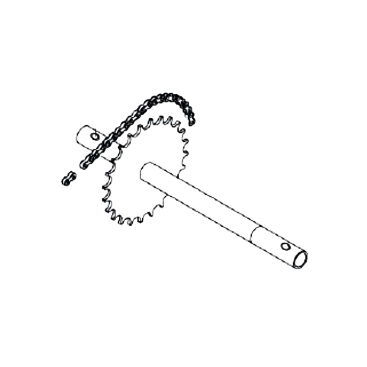 Axle Kit For Cl400 i gruppen  hos GPLSHOP (5977135-01)