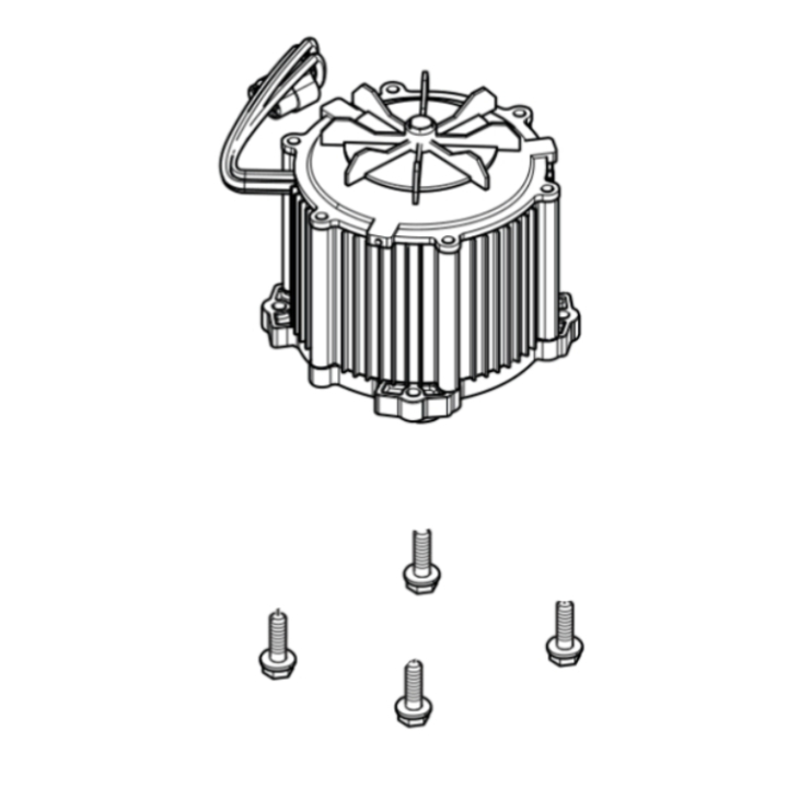 MOTOR ASSY BLDC 1500W WITH COM i gruppen  hos GPLSHOP (5977575-03)