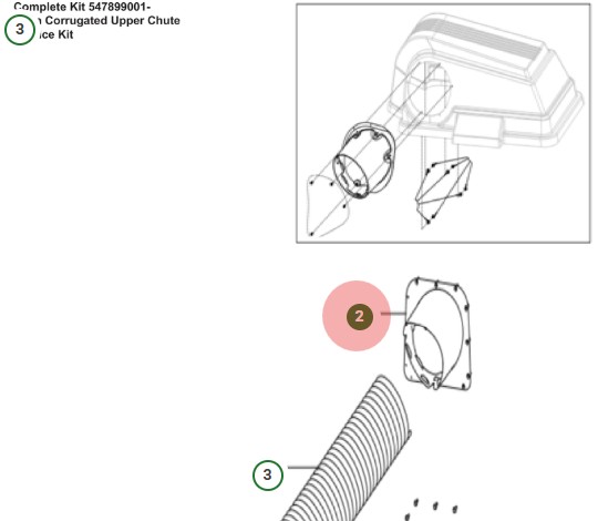 ADAPTER 3-BIN BAGGER CORRUGATE i gruppen  hos GPLSHOP (5978676-01)