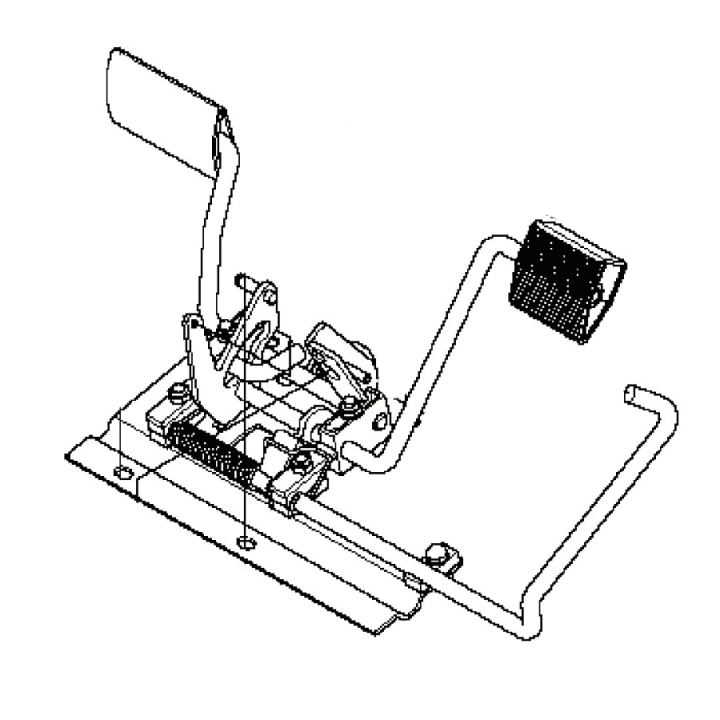 Pedal Plate Assy With Bearing i gruppen  hos GPLSHOP (5979354-01)
