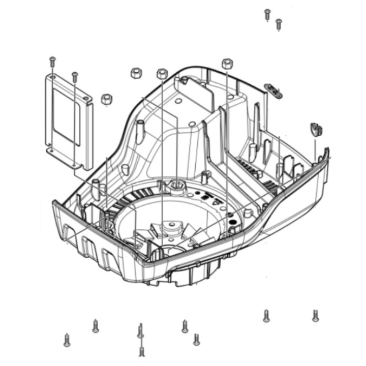 Cover Pro Powerhead Bottom i gruppen hos GPLSHOP (5979378-01)
