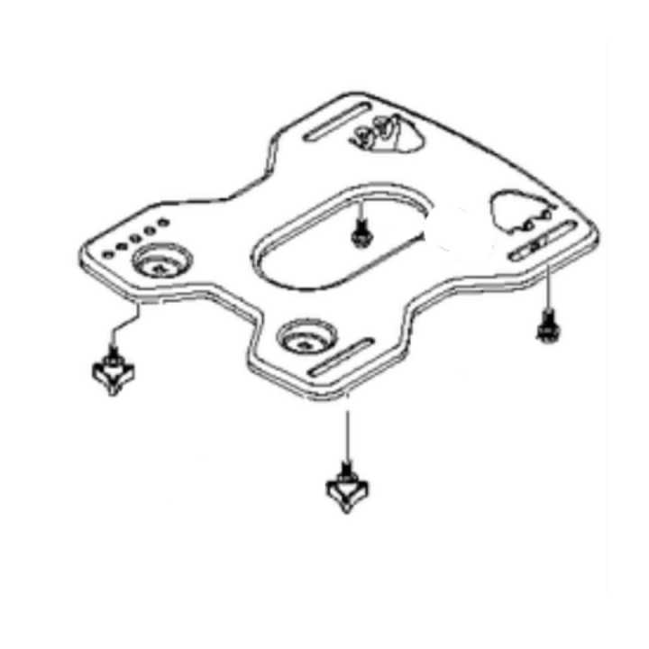 Service kit service kit seat pan tractor & ztr i gruppen hos GPLSHOP (5980016-01)
