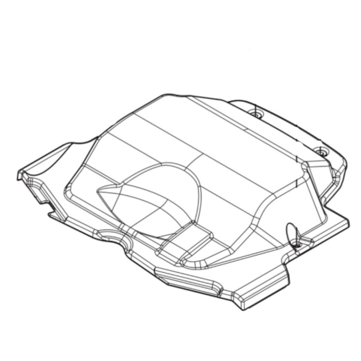 Cover Rear Axle P520, P525 i gruppen  hos GPLSHOP (5980257-01)