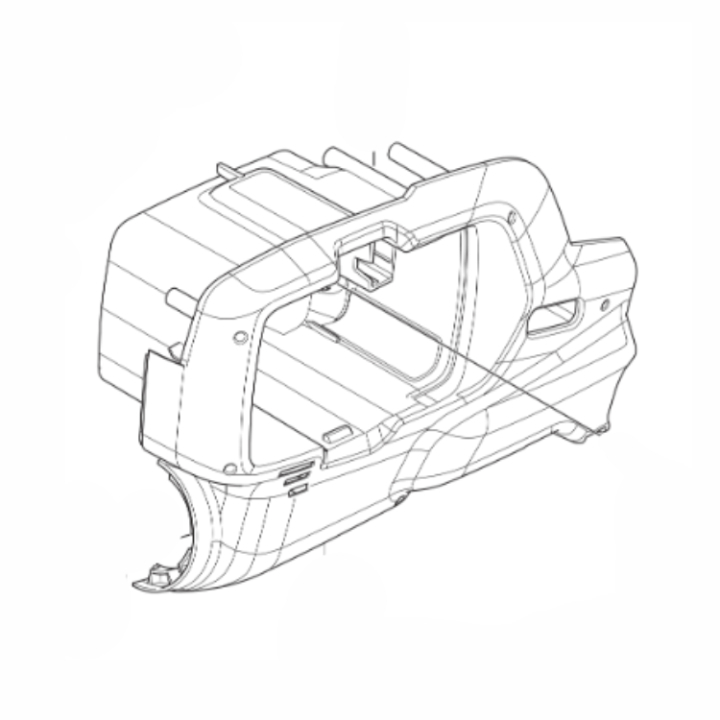 Housing Right i gruppen Reservdelar Husqvarna 522iHD75 hos GPLSHOP (5983699-03)