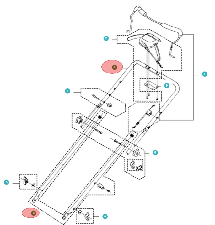 HANDLE KIT (AUTOWALK) i gruppen hos GPLSHOP (5984533-01)