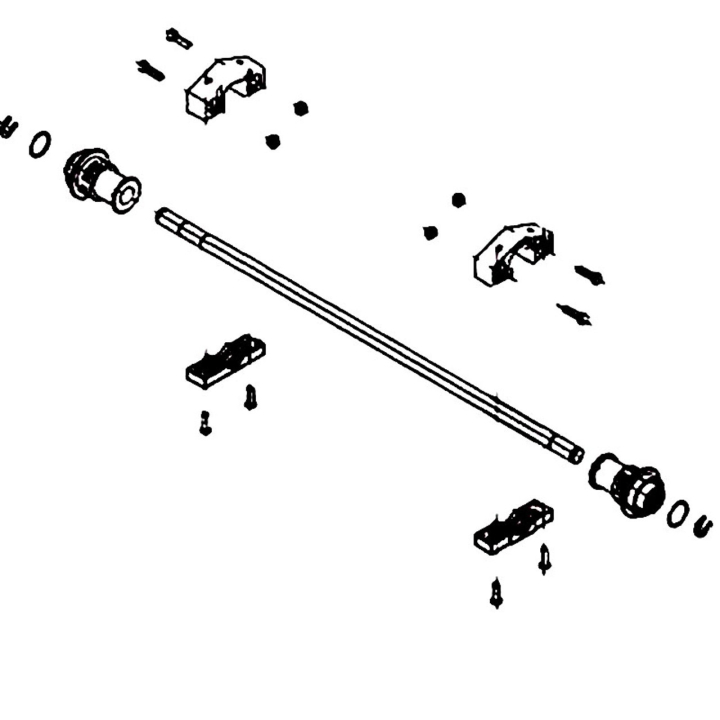 Axle Rear Shaft Kit i gruppen hos GPLSHOP (5985133-01)