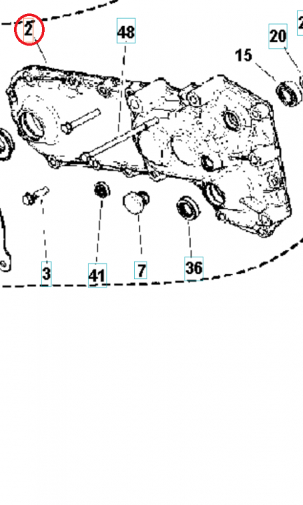 Engine Cover Carter Right i gruppen hos GPLSHOP (5986763-01)