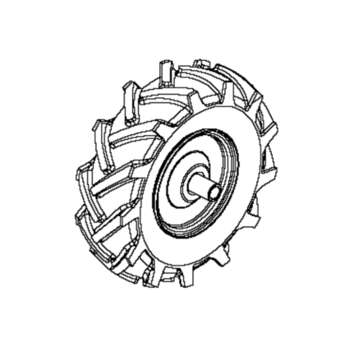 Right Wheel 3,50X6 i gruppen  hos GPLSHOP (5986785-01)