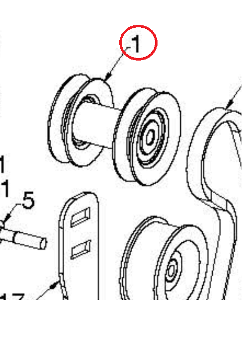 Pulley Weldment Lc - Rato 3L F i gruppen  hos GPLSHOP (5988156-02)