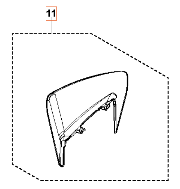 DEFLECTOR, SIDE PROTECTION COVER i gruppen  hos GPLSHOP (5989614-01)