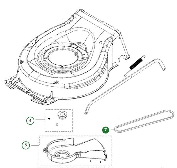 Drivrem LC151S,LC221RH i gruppen hos GPLSHOP (5989740-01)