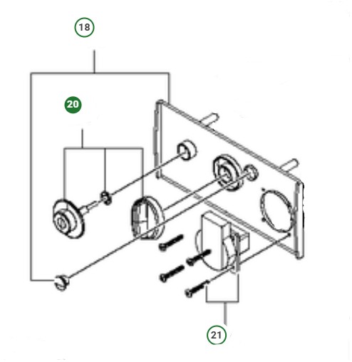 SWITCH SWITCH KNOB KIT S 25 i gruppen  hos GPLSHOP (5992815-02)