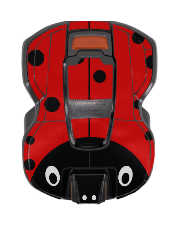 Dekalset Nyckelpiga Automower 305 - 2020> i gruppen Tillbehör Robotgräsklippare / Kaross / Styling hos GPLSHOP (5992924-02)