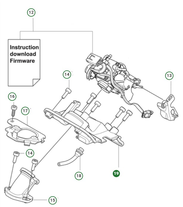 Carburettor Bracket 39Cc i gruppen hos GPLSHOP (5998145-01)