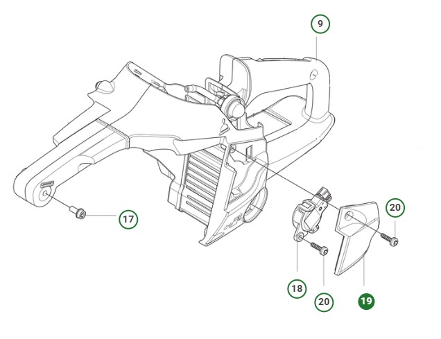 Cover Tank 540Xp i gruppen hos GPLSHOP (5998238-01)