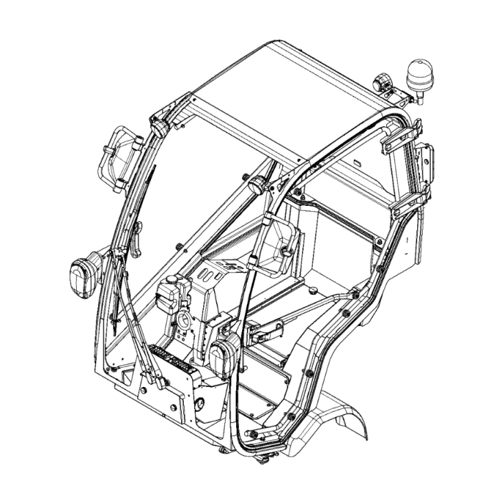 Cabin Incl Base Platform For P i gruppen  hos GPLSHOP (5999451-01)