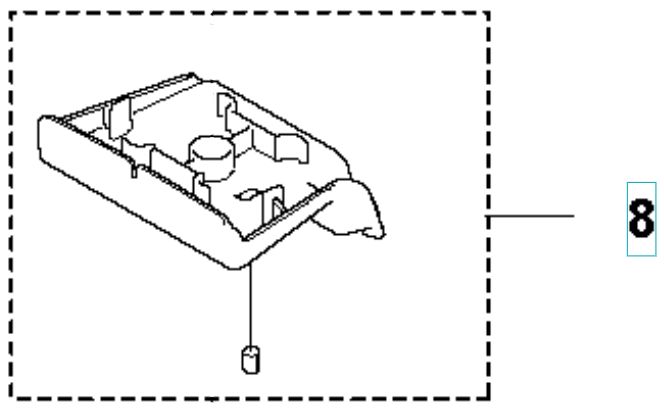 Kit, Magnet Hållare i gruppen Reservdelar Robotgräsklippare / Reservdelar Husqvarna Automower® 415X / Automower 415X - 2023 hos GPLSHOP (5999910-01)