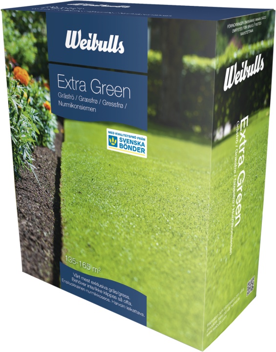 Gräsfrö Weibulls Extra Green 3kg i gruppen Husqvarna Skog och Trädgårdsprodukter / Gräsfrö och gödsel hos GPLSHOP (838051)