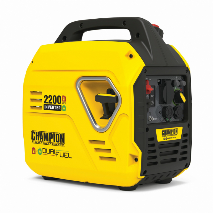 Champion 'The Mighty Atom' 2200W Dual fuel Inverterelverk i gruppen  hos GPLSHOP (92001i-DF-EU-SC)