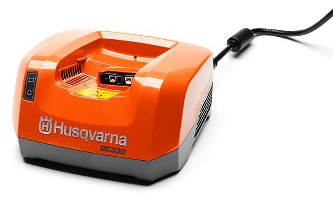 Husqvarna Batteriladdare QC330 i gruppen Husqvarna Skog och Trädgårdsprodukter / Husqvarna Batteridrivna Maskiner / Tillbehör batteridrivna maskiner hos GPLSHOP (9670914-01)