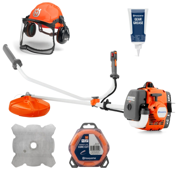 Husqvarna 129R Röjsågspaket i gruppen Husqvarna Skog & Trädgårdsprodukter / Husqvarna Grästrimmers & Röjsågar / Grästrimmers & röjsågar hos GPLSHOP (9671933)