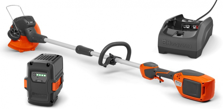 Husqvarna 110iL FLXi Trimmer inkl B70 & C80 i gruppen Husqvarna Skog och Trädgårdsprodukter / Husqvarna Grästrimmers & Röjsågar / Batteri grästrimmers & röjsågar hos GPLSHOP (9705312-02)