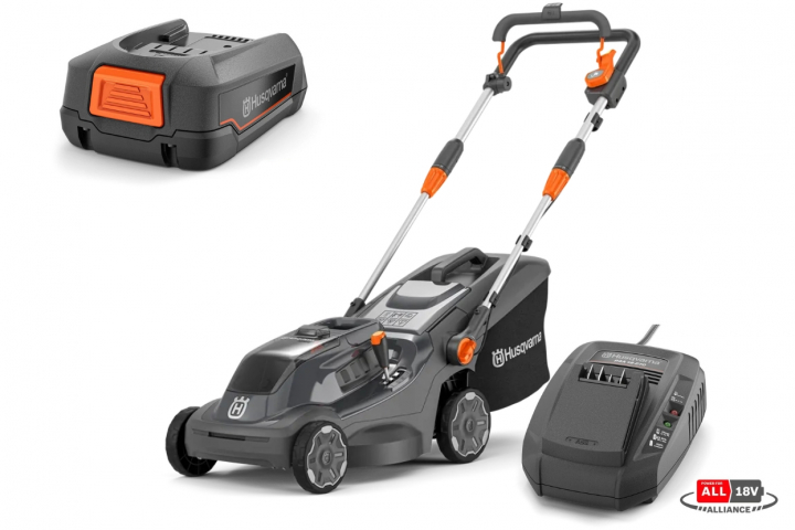 Husqvarna Aspire™ LC34A Gräsklippare - med batteri och laddare i gruppen Husqvarna Skog och Trädgårdsprodukter / Husqvarna Aspire™ / Aspire™ trädgårdsredskap hos GPLSHOP (9706483-03)